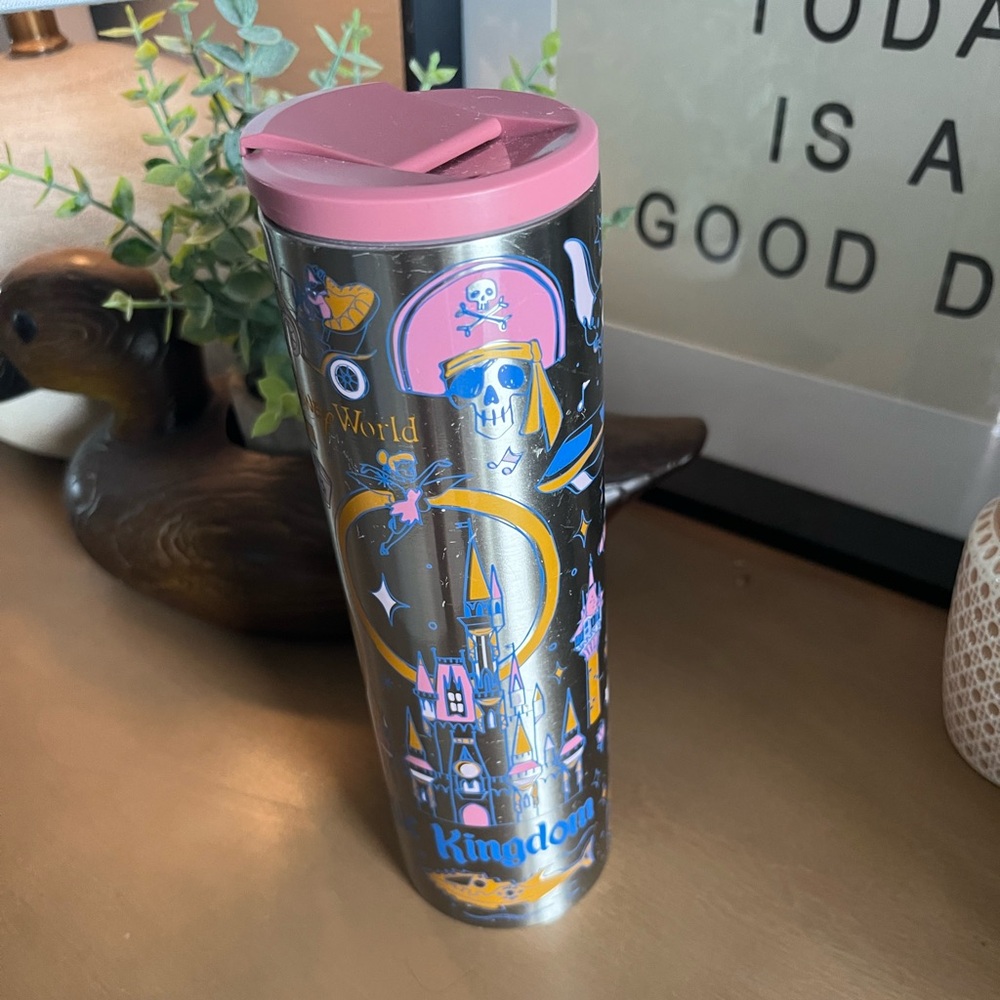 2021 Disney Walt Disney World 50th Magic Kingdom Starbucks Stainless Tumbler